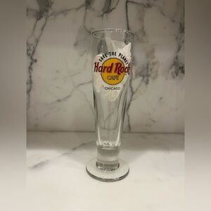 Hard Rock Cafe Glass - Chicago